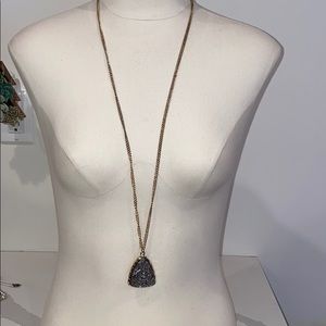 Long chain Statement necklace